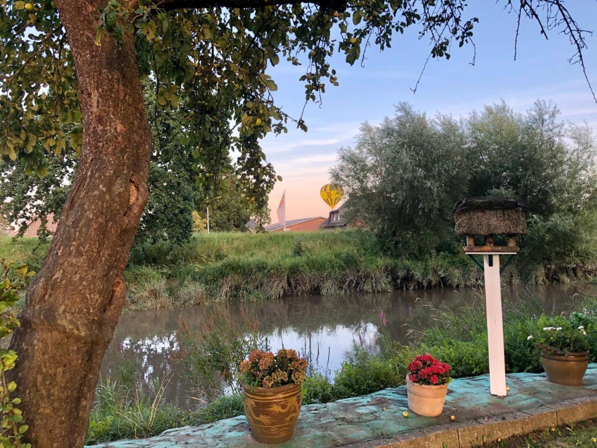 Ferienwohnung Eulenhof -Direkt An Der Este Jork Luaran gambar