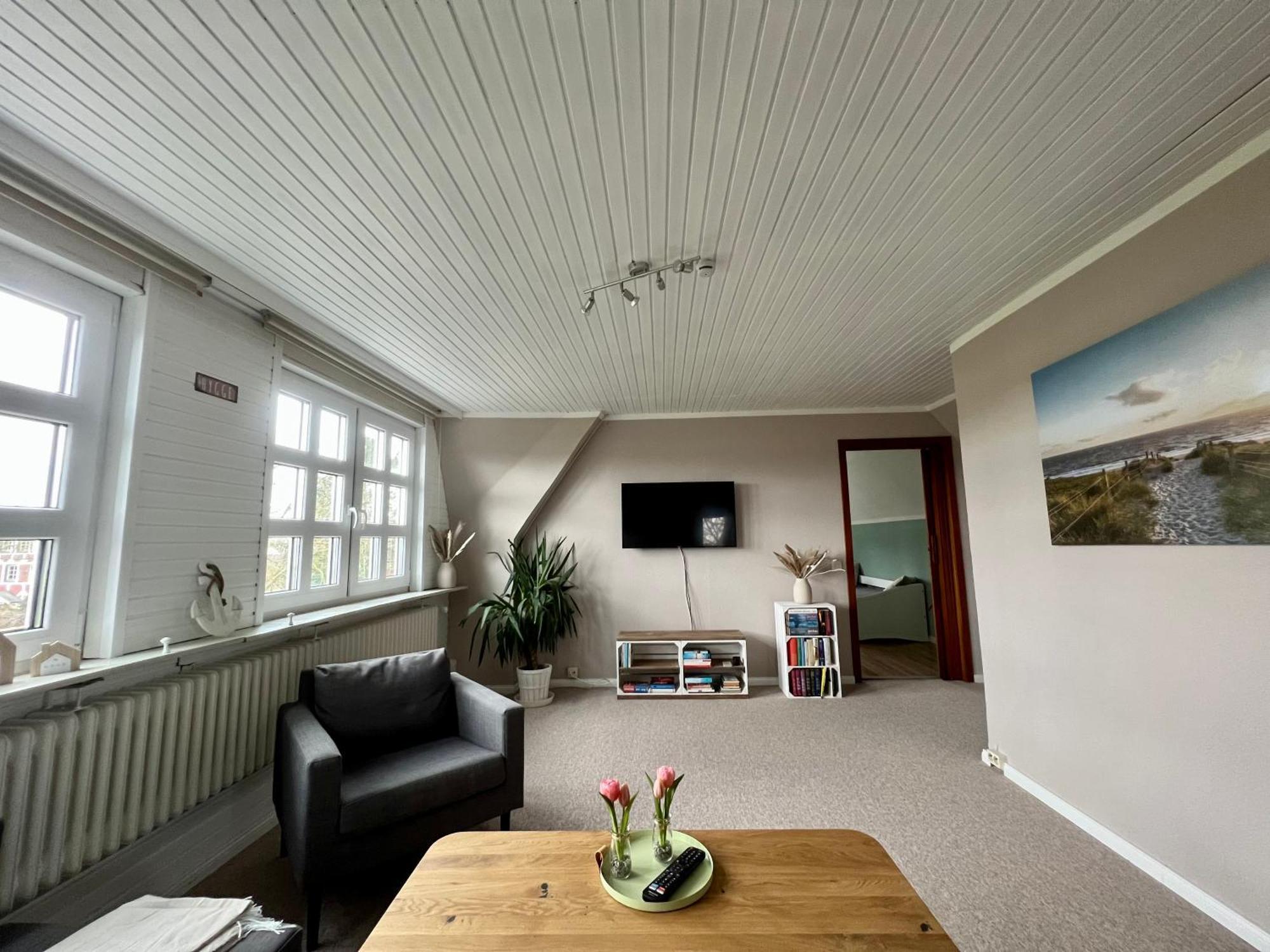 Ferienwohnung Eulenhof -Direkt An Der Este Jork Luaran gambar