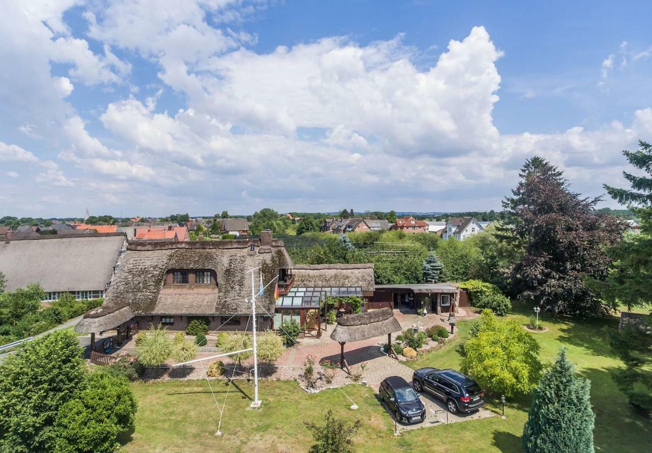 Ferienwohnung Eulenhof -Direkt An Der Este Jork Luaran gambar